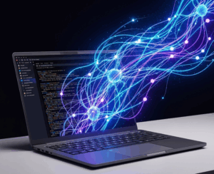 Computador rodando IA